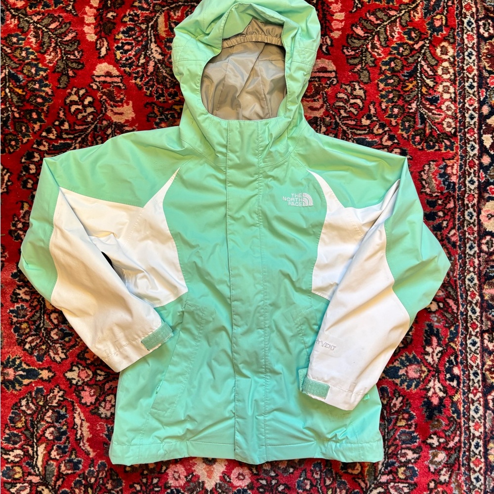 The North Face Kids Mint Green Jacket
